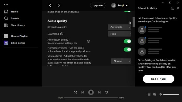 Spotify Dark Mode